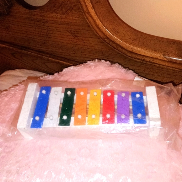 Brand New Children"s Xylophone, 8 Notes, All Metal Keys, Wood Base - Picture 1 of 5